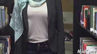 Arab Teen With Big Tits Pleasures Herself With Hard Jerking