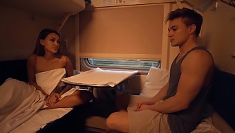 A Public Train Encounter With A Big Dick And Wet Pussy